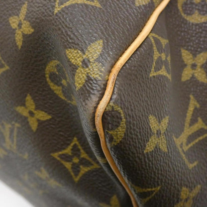 Louis Vuitton Coated Canvas Brown Travel Bags