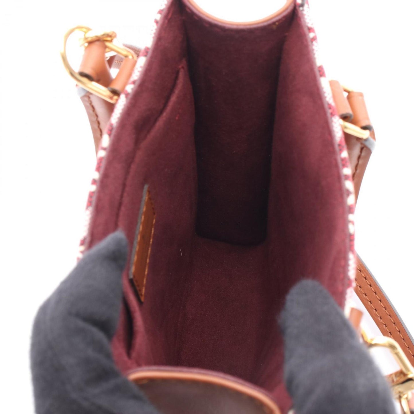 Louis Vuitton Canvas Red Handbags