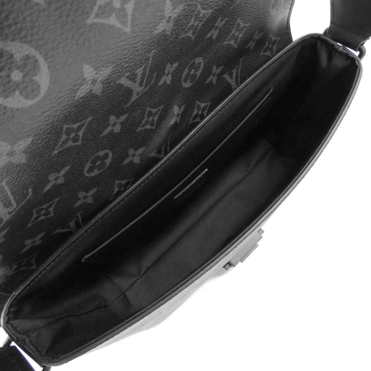 Louis Vuitton Coated Canvas Black Shoulder Bags