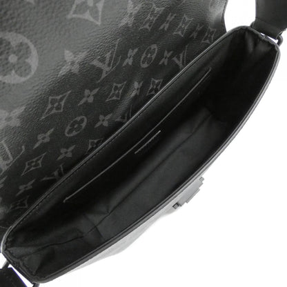 Louis Vuitton Coated Canvas Black Shoulder Bags
