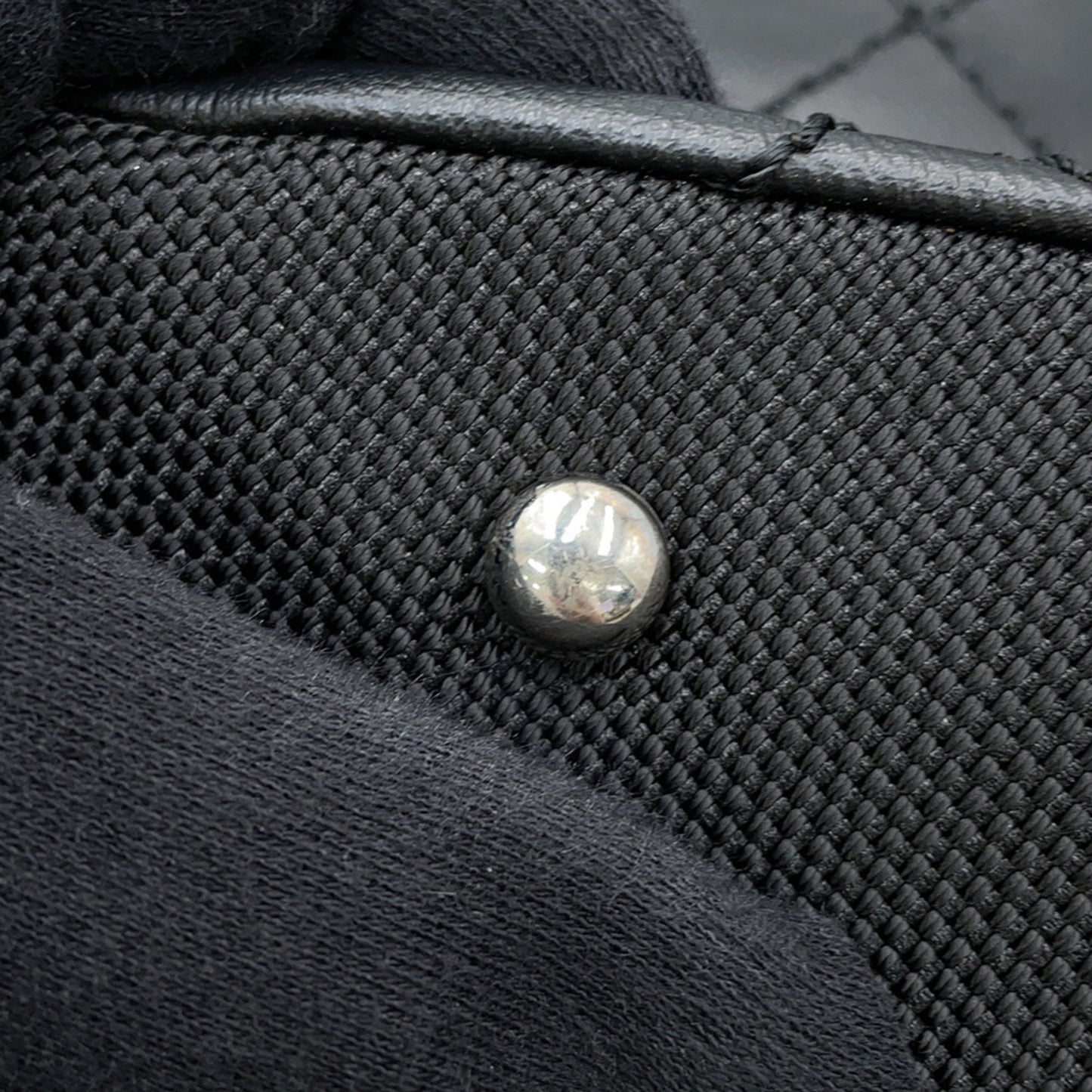 Chanel Canvas Black Tote Bags