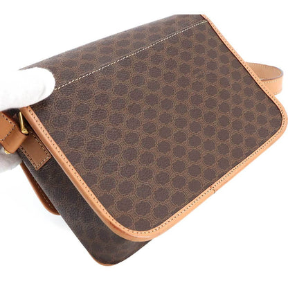 Celine Pvc Brown Shoulder Bags
