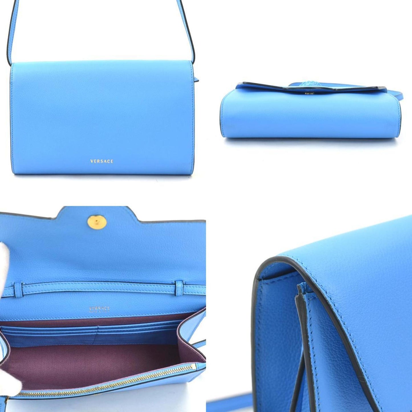 Versace Others Blue Shoulder Bags