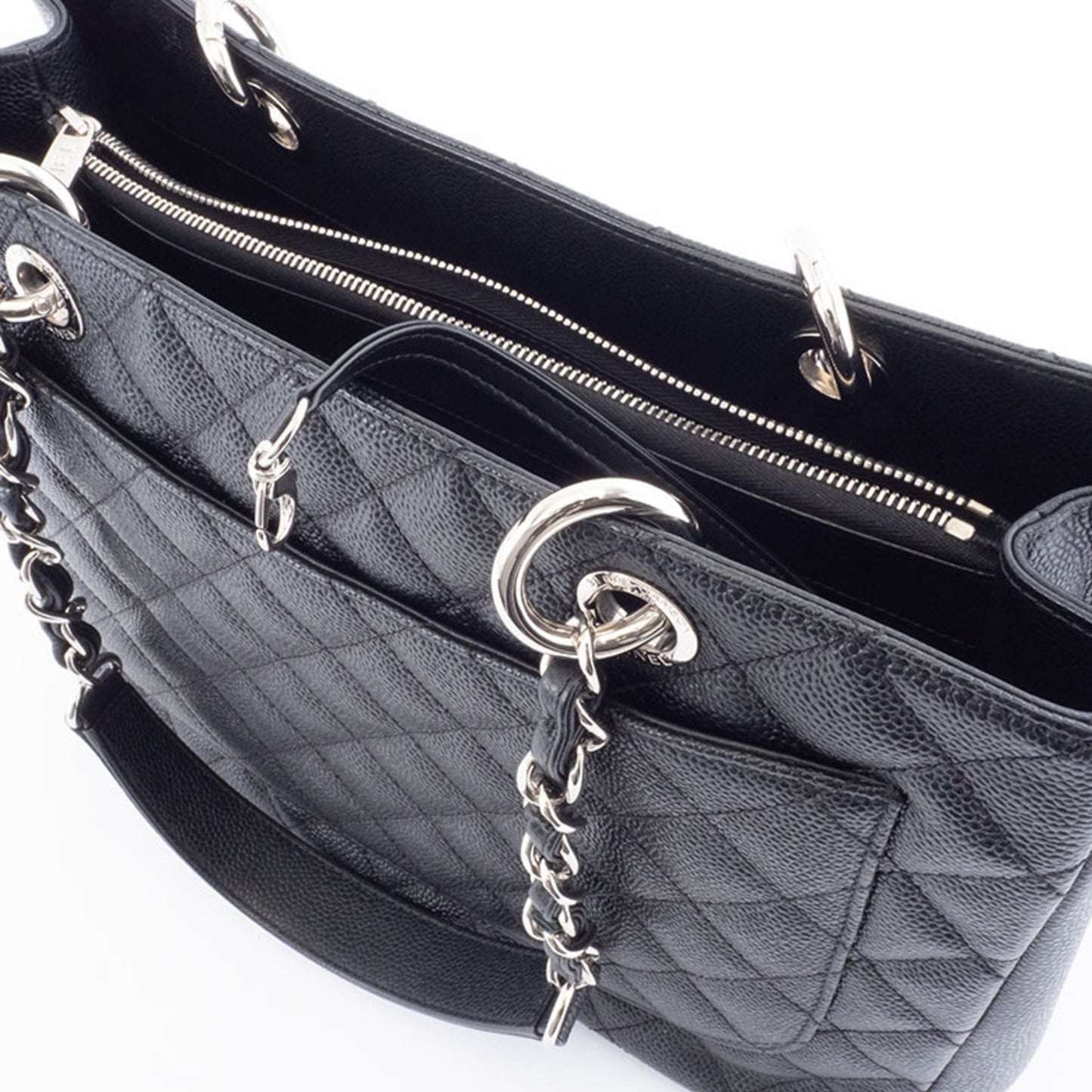 Chanel Calfskin Black Tote Bags