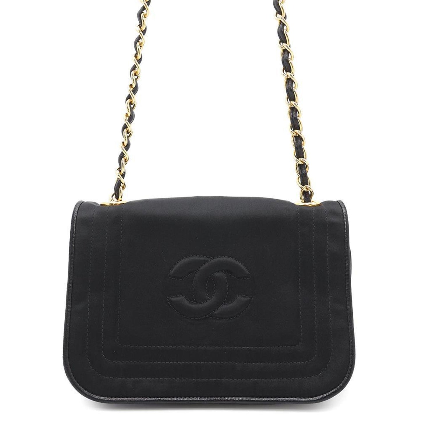 Chanel Nylon Black Shoulder Bags