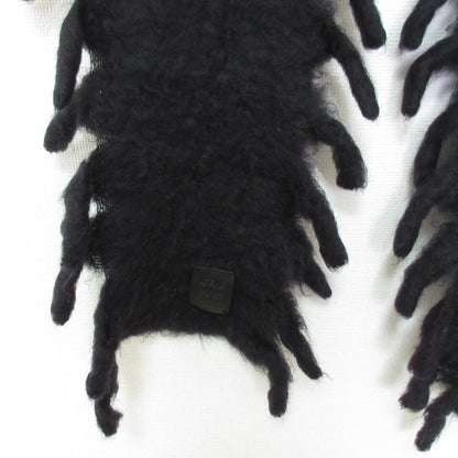 Loewe Wool Black Scarves