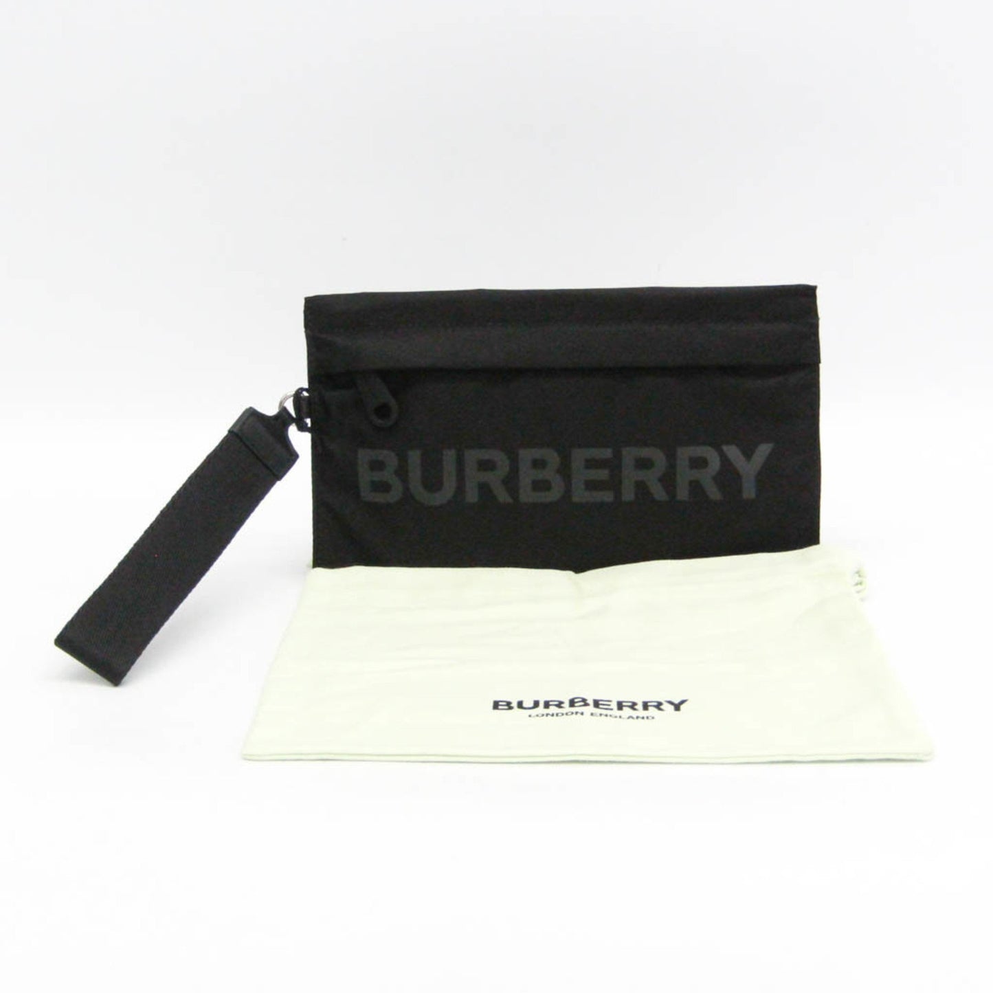 Burberry Nylon Black Clutch Bags