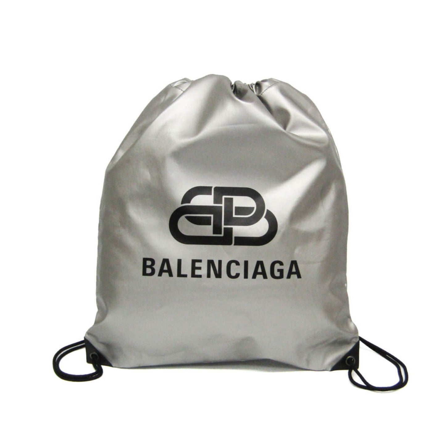 Balenciaga Pvc Silver Backpacks