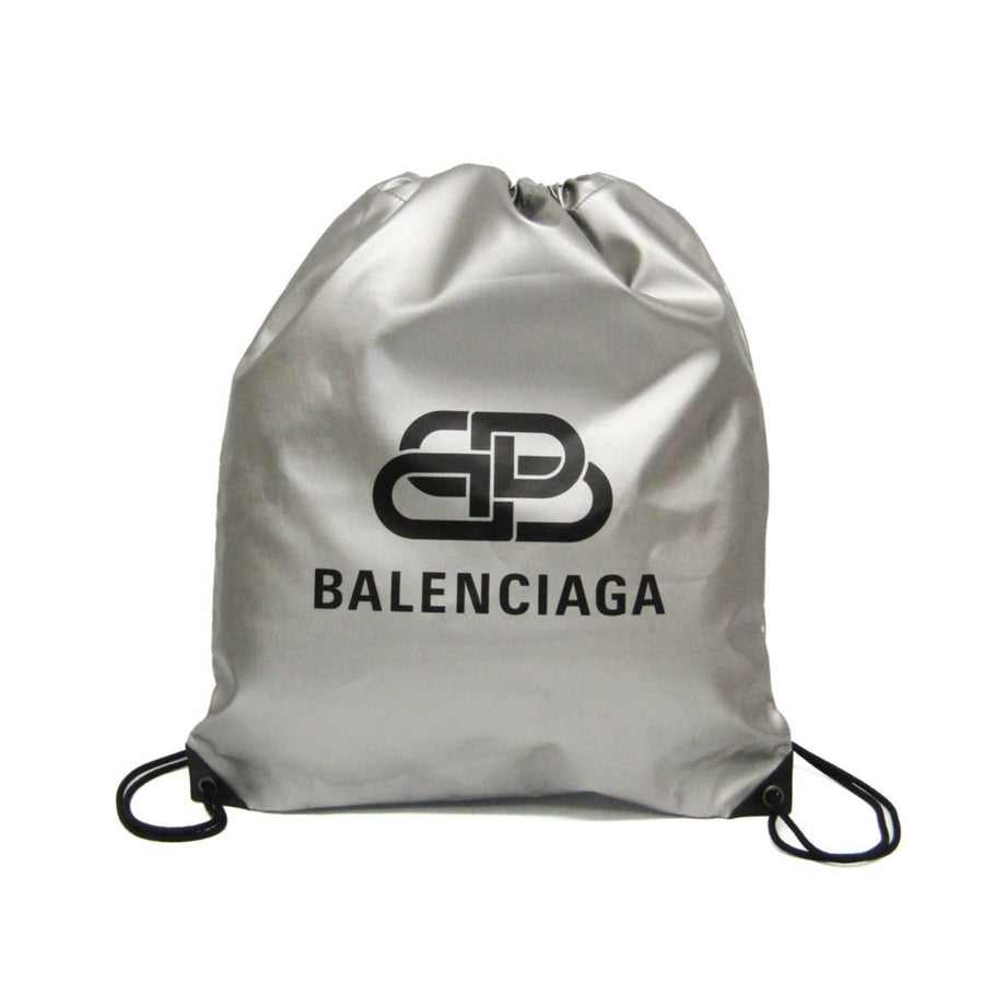 Balenciaga Pvc Silver Backpacks