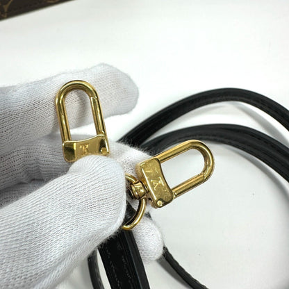 Louis Vuitton Monogram Canvas Black Handbags