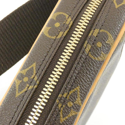 Louis Vuitton Coated Canvas Brown Shoulder Bags