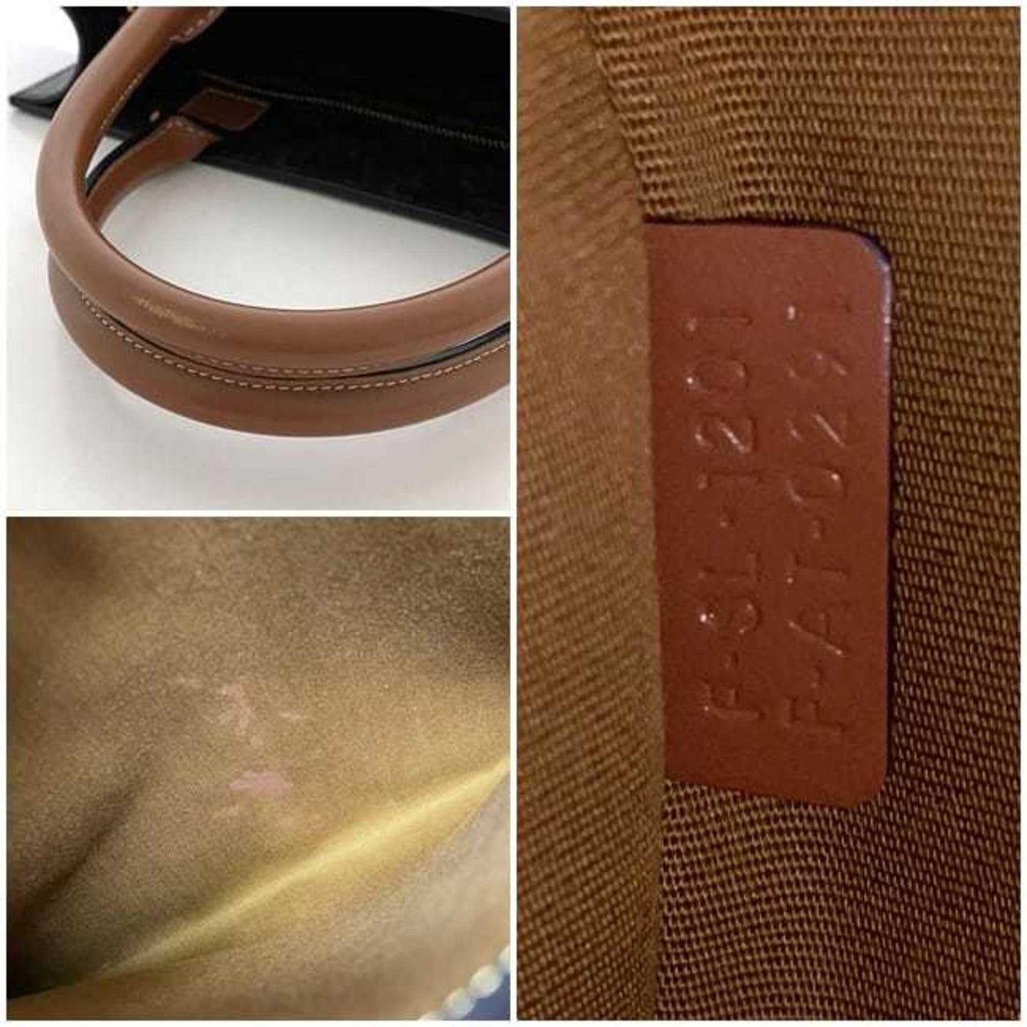 Celine Pvc Brown Shoulder Bags