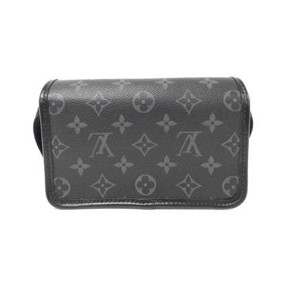 Louis Vuitton Coated Canvas Black Shoulder Bags