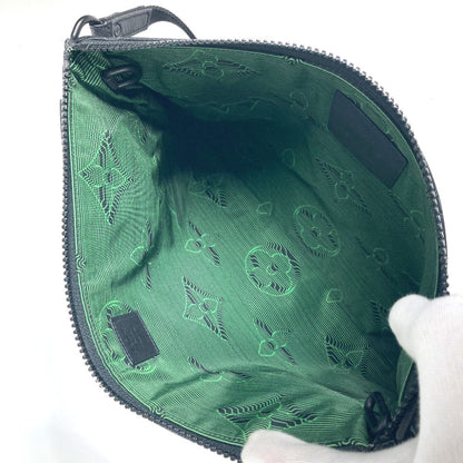 Louis Vuitton Nylon Black Clutch Bags