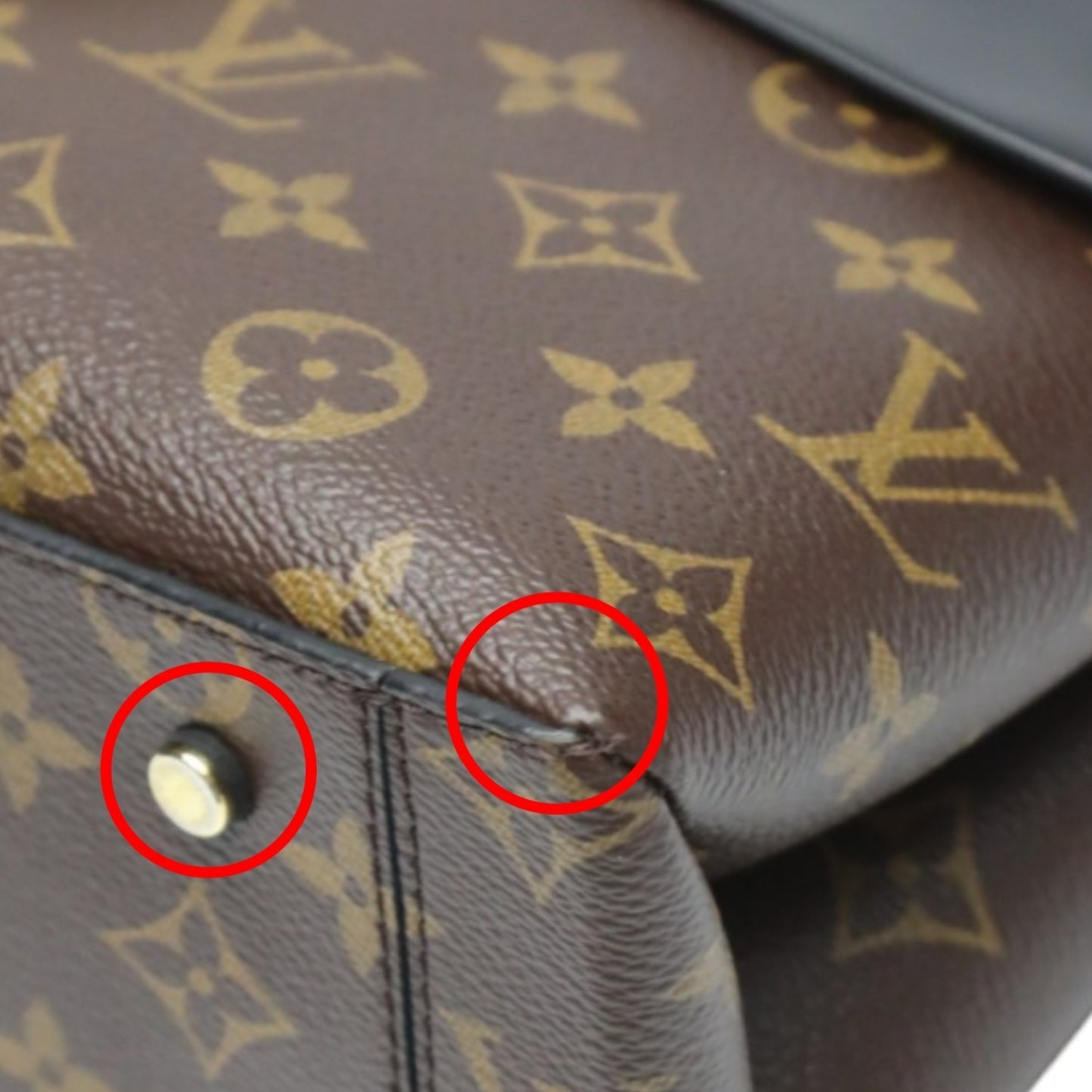 Louis Vuitton Monogram Canvas Brown Shoulder Bags