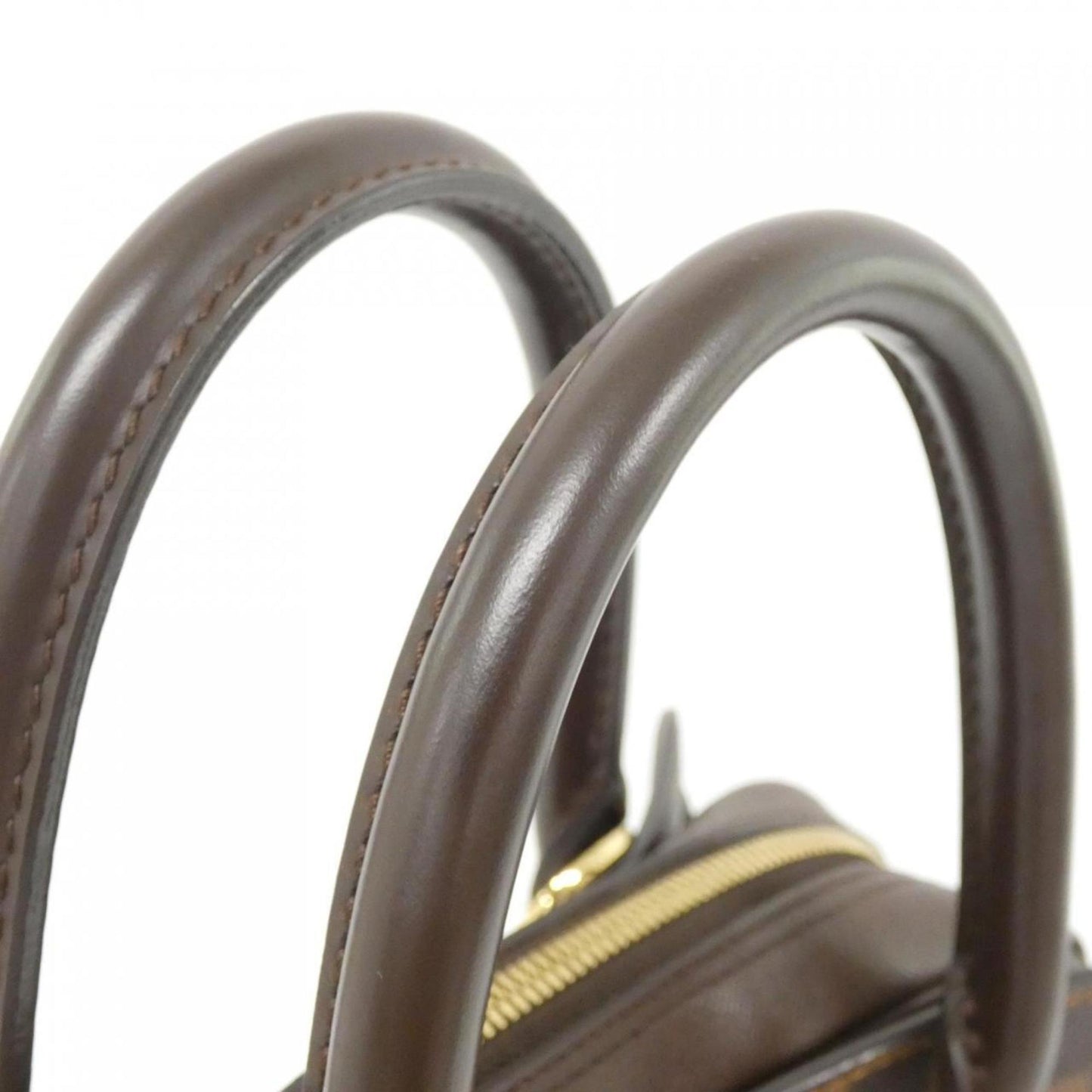 Louis Vuitton Coated Canvas Brown Handbags