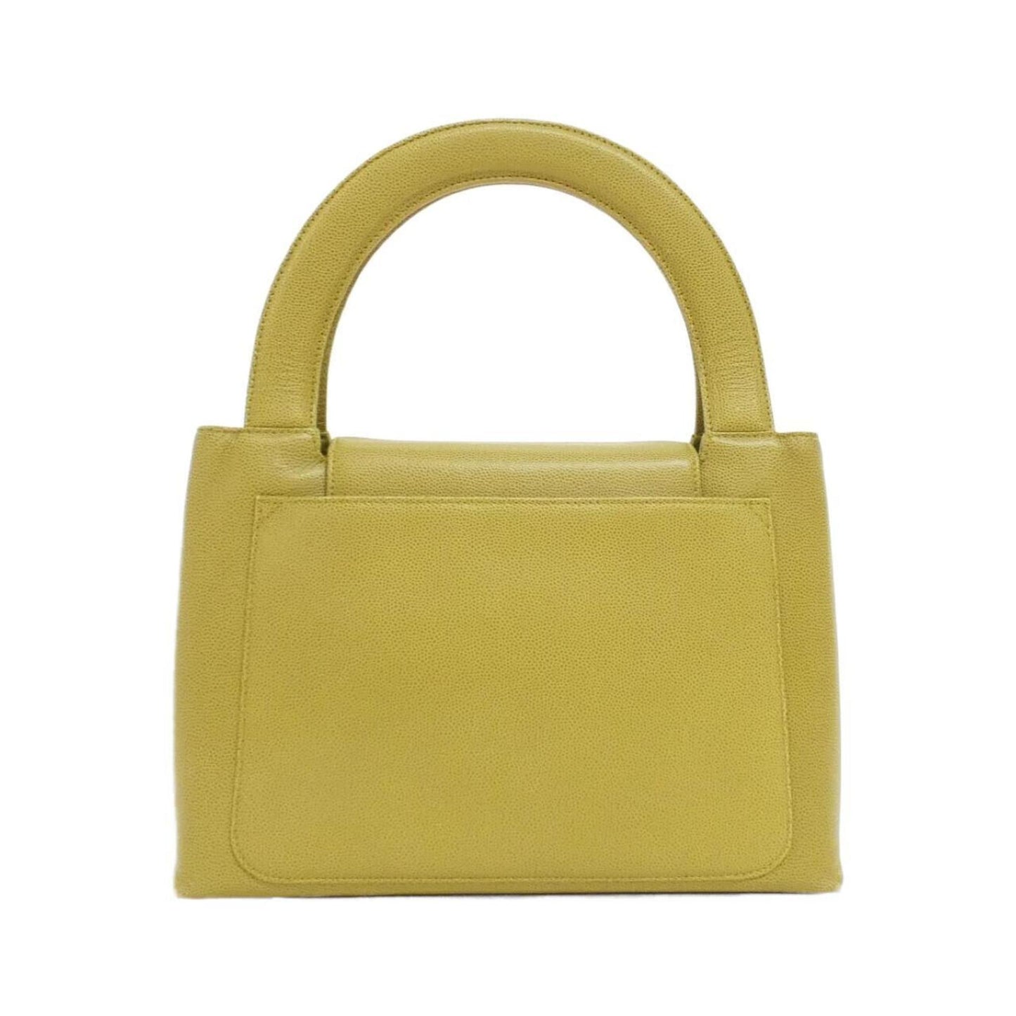 Chanel Calfskin Green Handbags