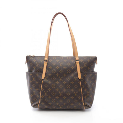 Louis Vuitton Coated Canvas Brown Tote Bags