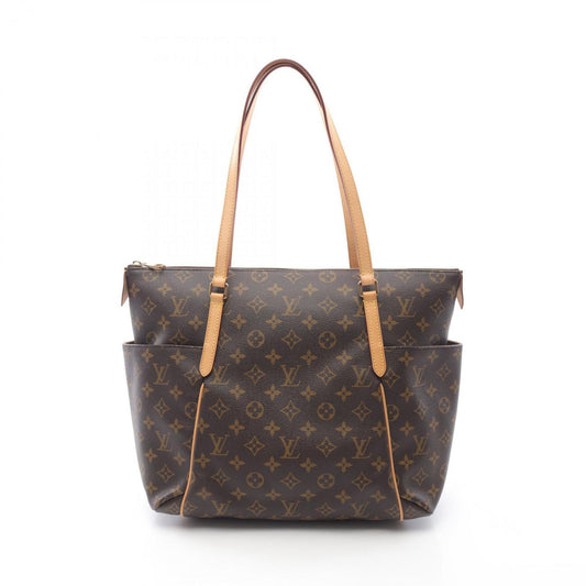 Louis Vuitton Coated Canvas Brown Tote Bags