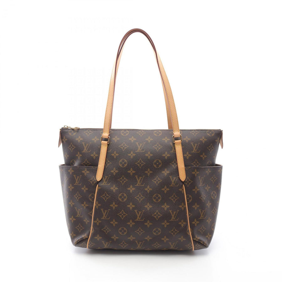 Louis Vuitton Coated Canvas Brown Tote Bags