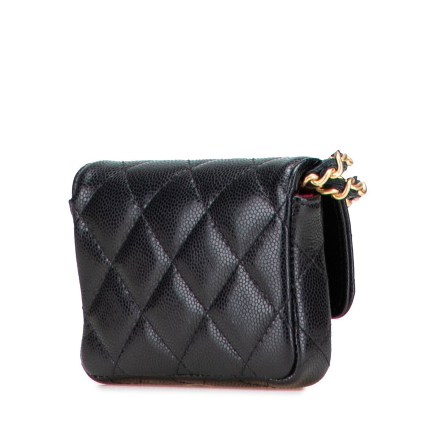 Chanel Calfskin Black Crossbody Bags
