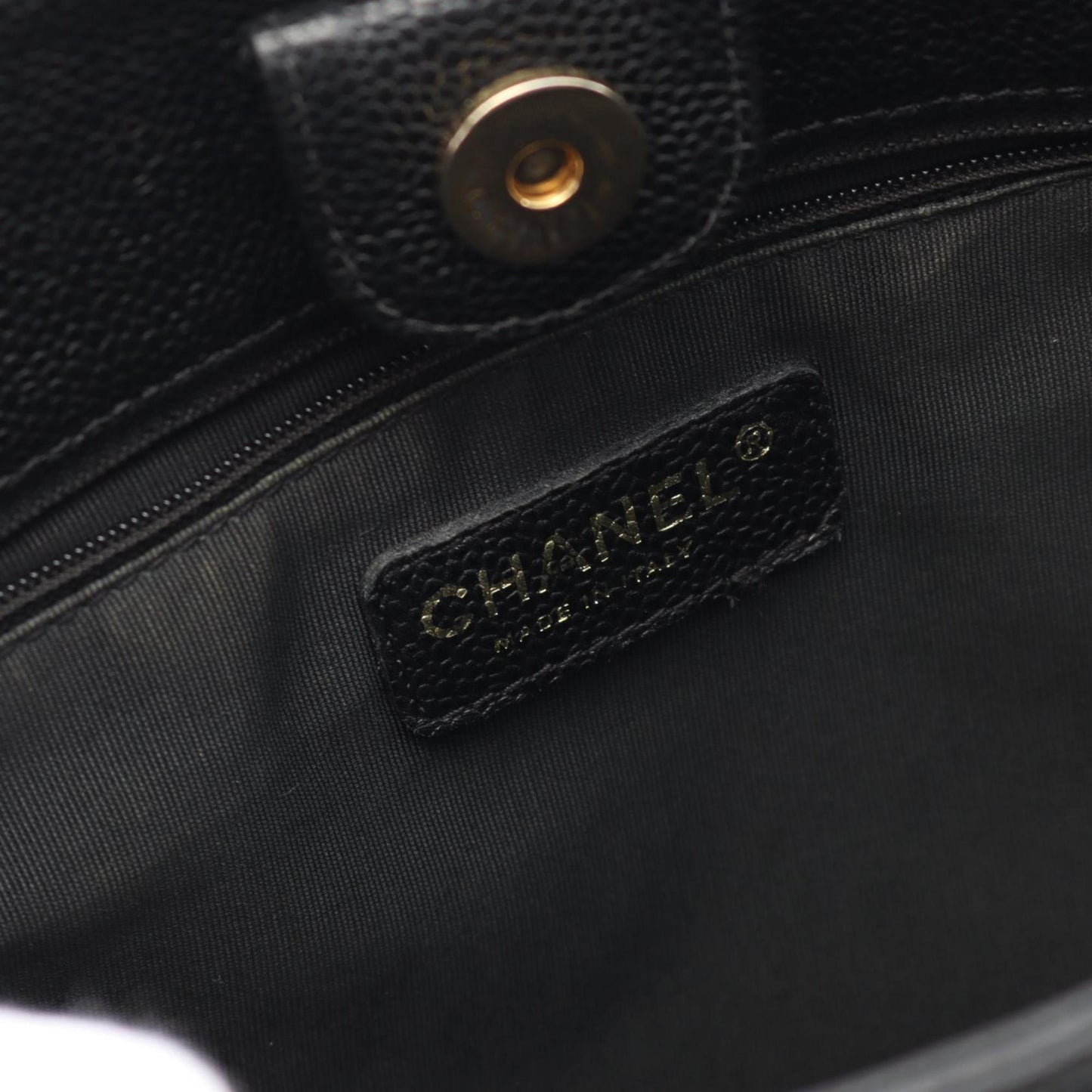 Chanel Calfskin Black Tote Bags