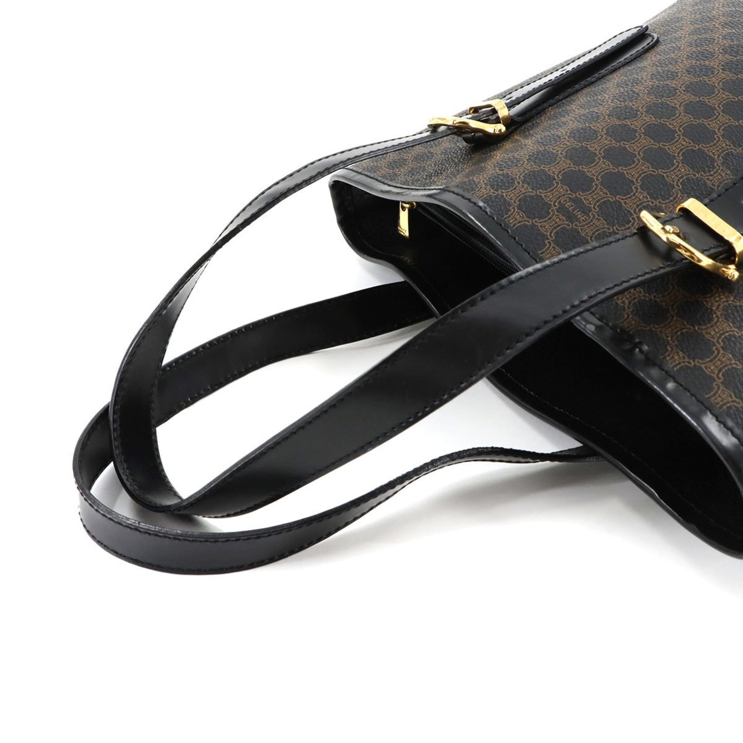 Celine Pvc Black Tote Bags