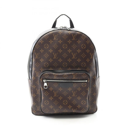 Louis Vuitton Coated Canvas Black Backpacks