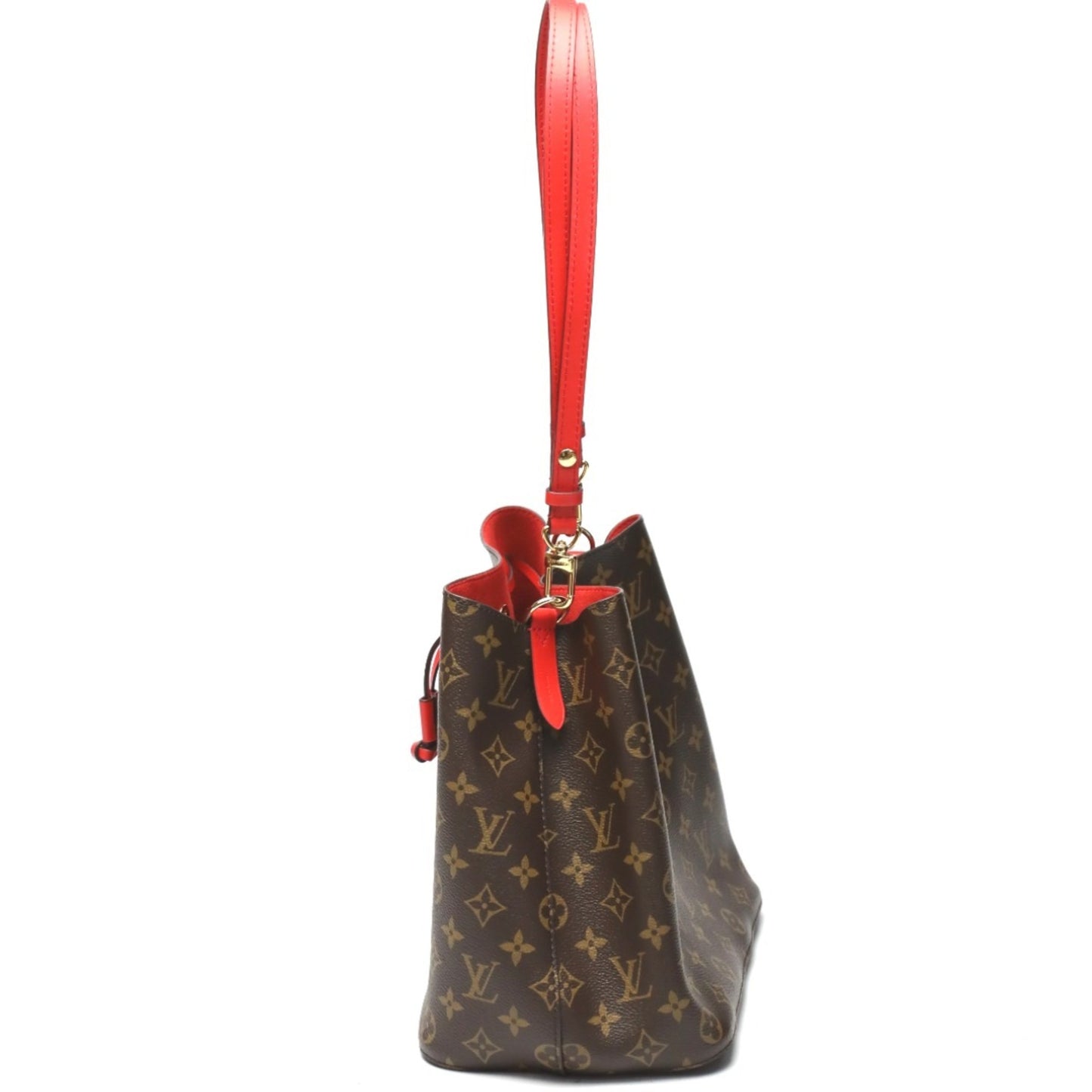 Louis Vuitton Monogram Canvas Red Shoulder Bags