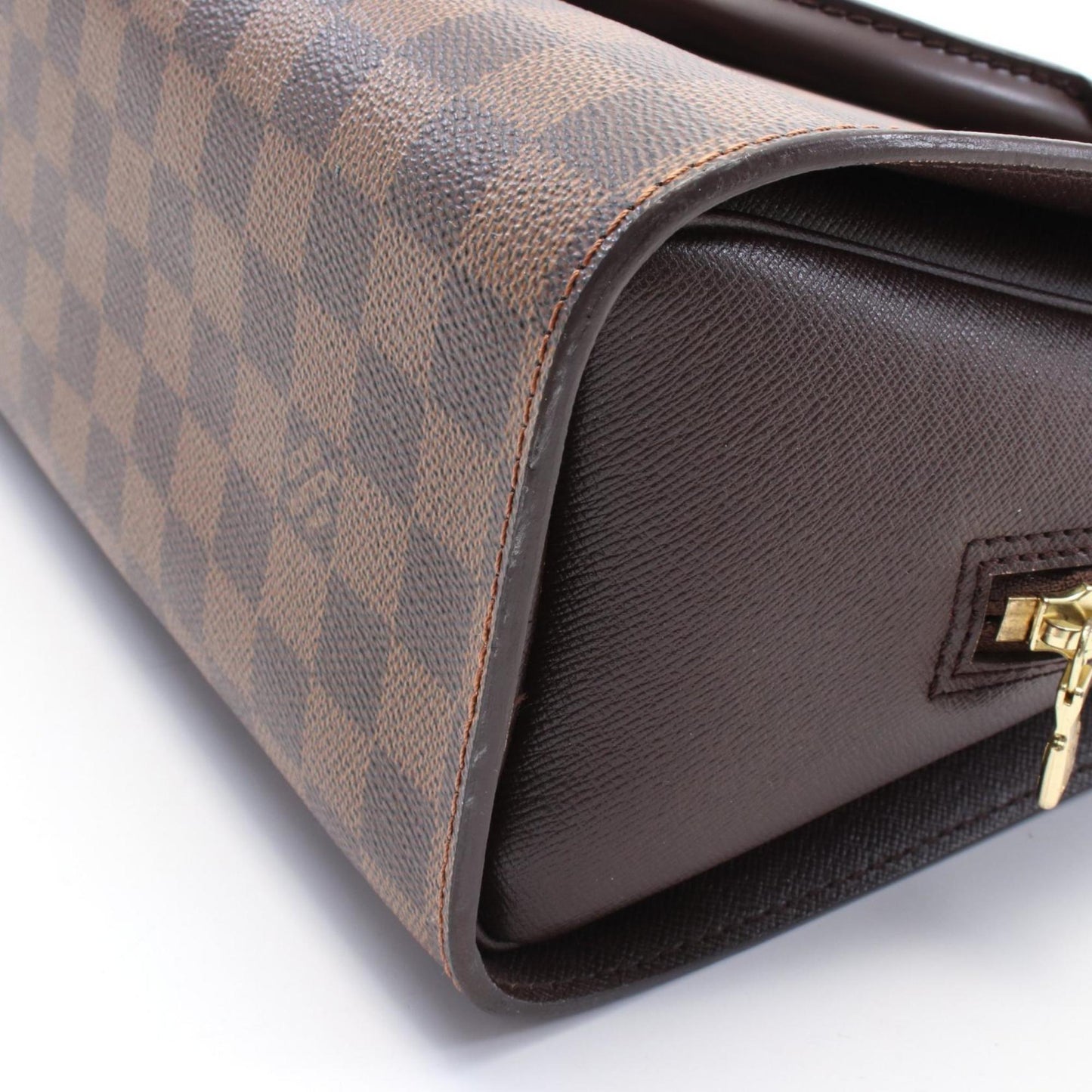 Louis Vuitton Coated Canvas Brown Handbags