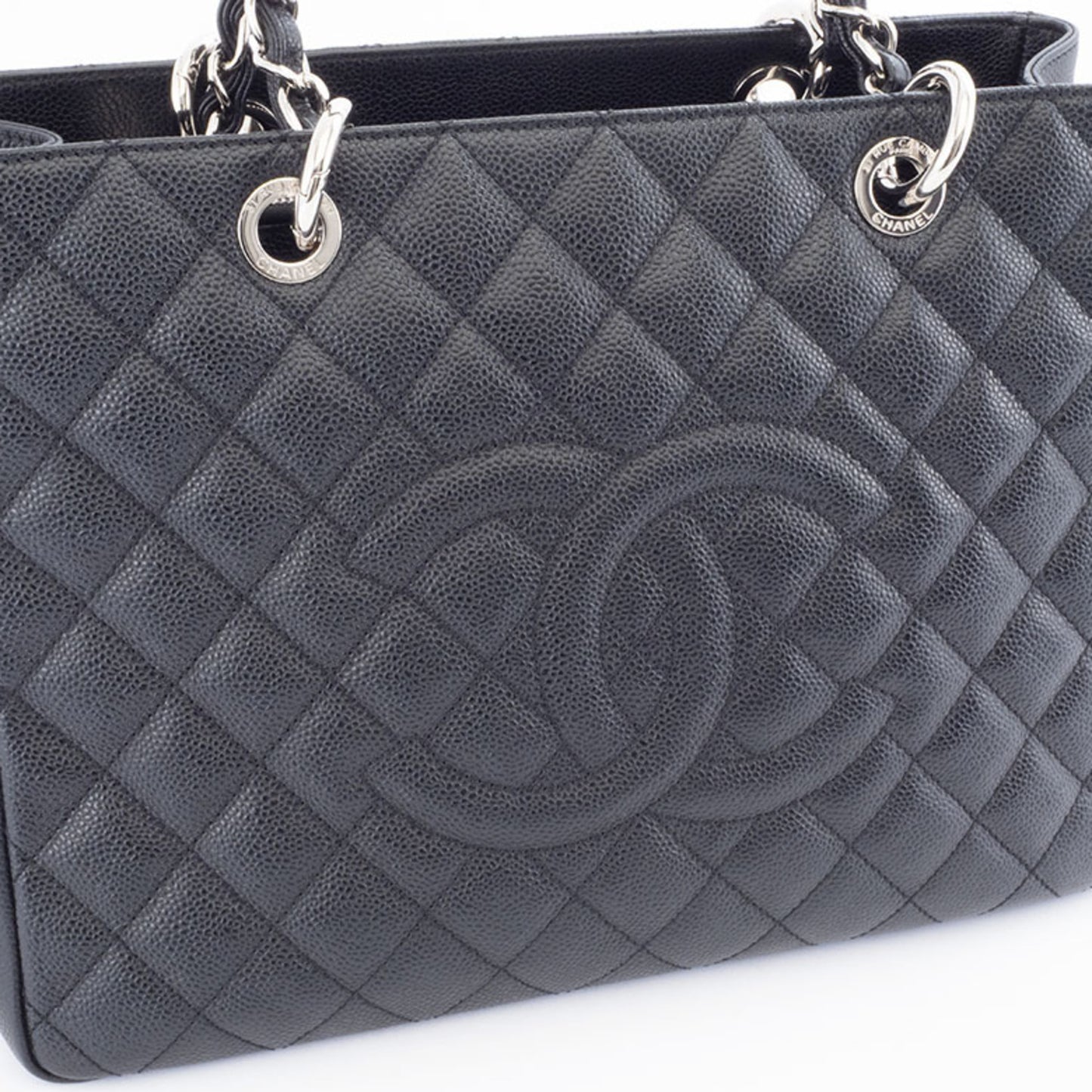 Chanel Calfskin Black Tote Bags