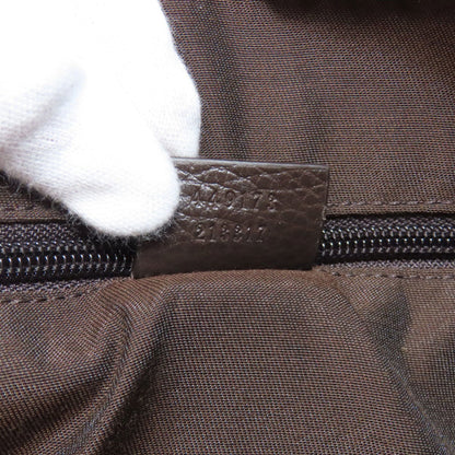 Gucci Canvas Brown Shoulder Bags