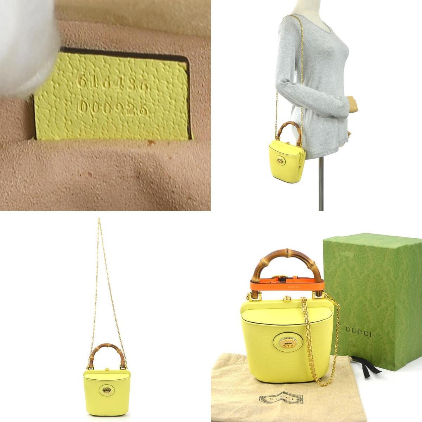 Gucci Others Yellow Handbags