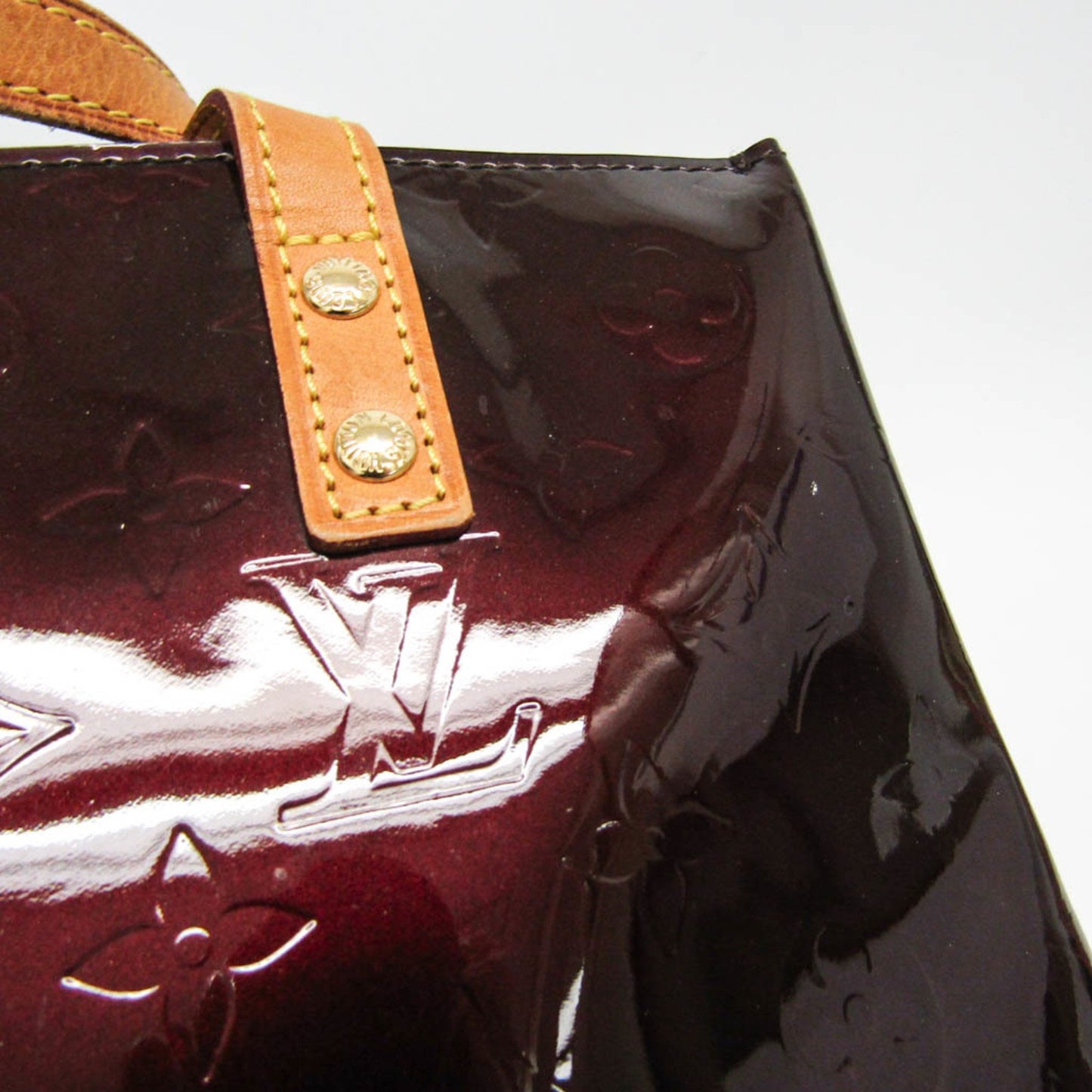Louis Vuitton Vernis Red Handbags