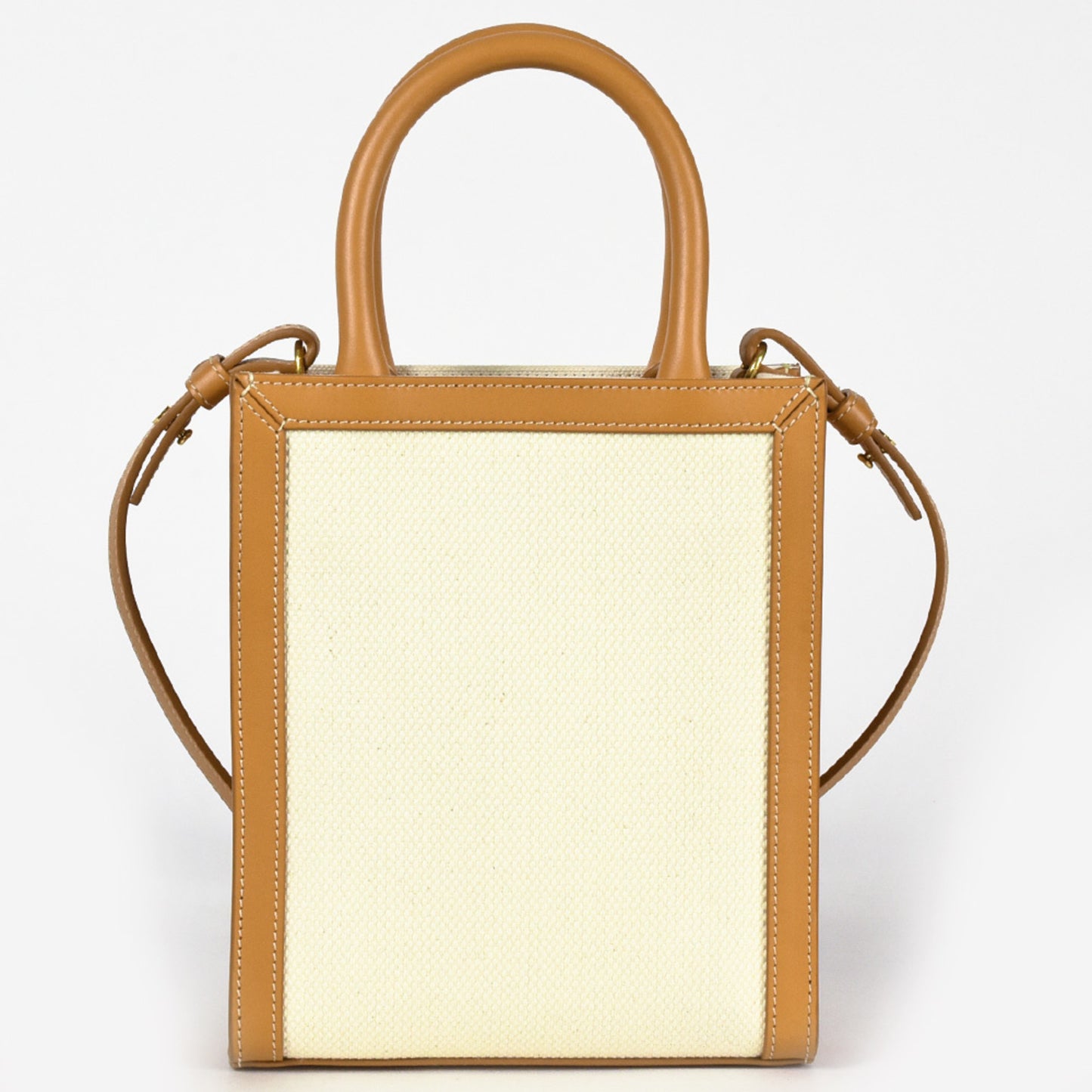Celine Canvas Brown Shoulder Bags