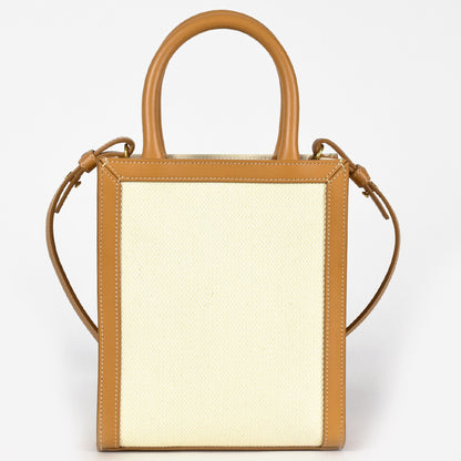 Celine Canvas Brown Shoulder Bags