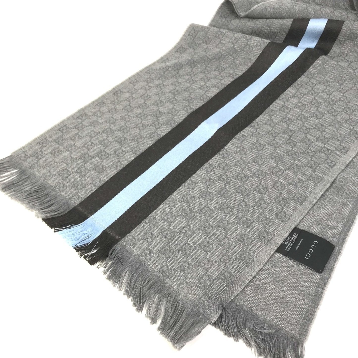 Gucci Wool Gray Scarves