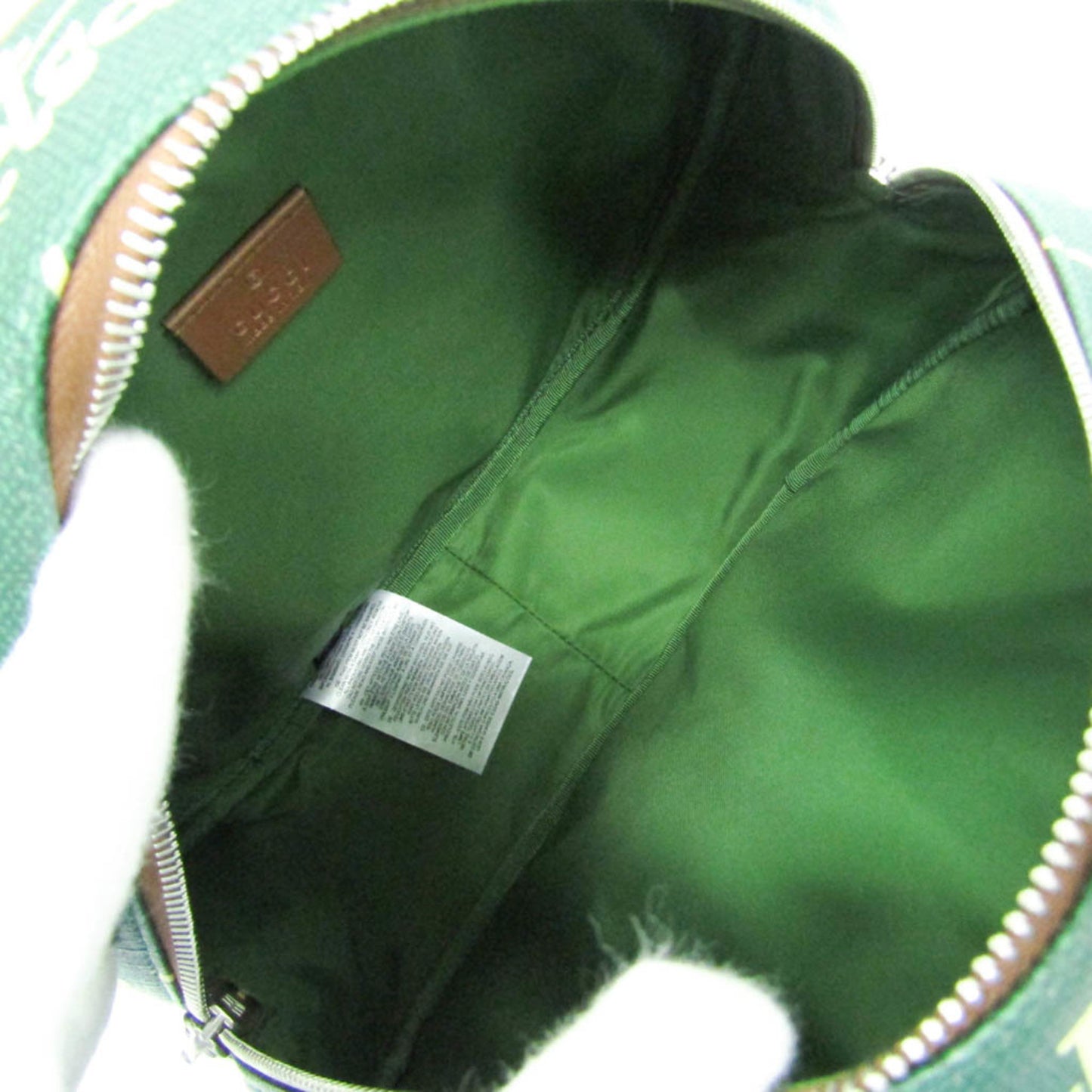 Gucci Pvc Green Backpacks