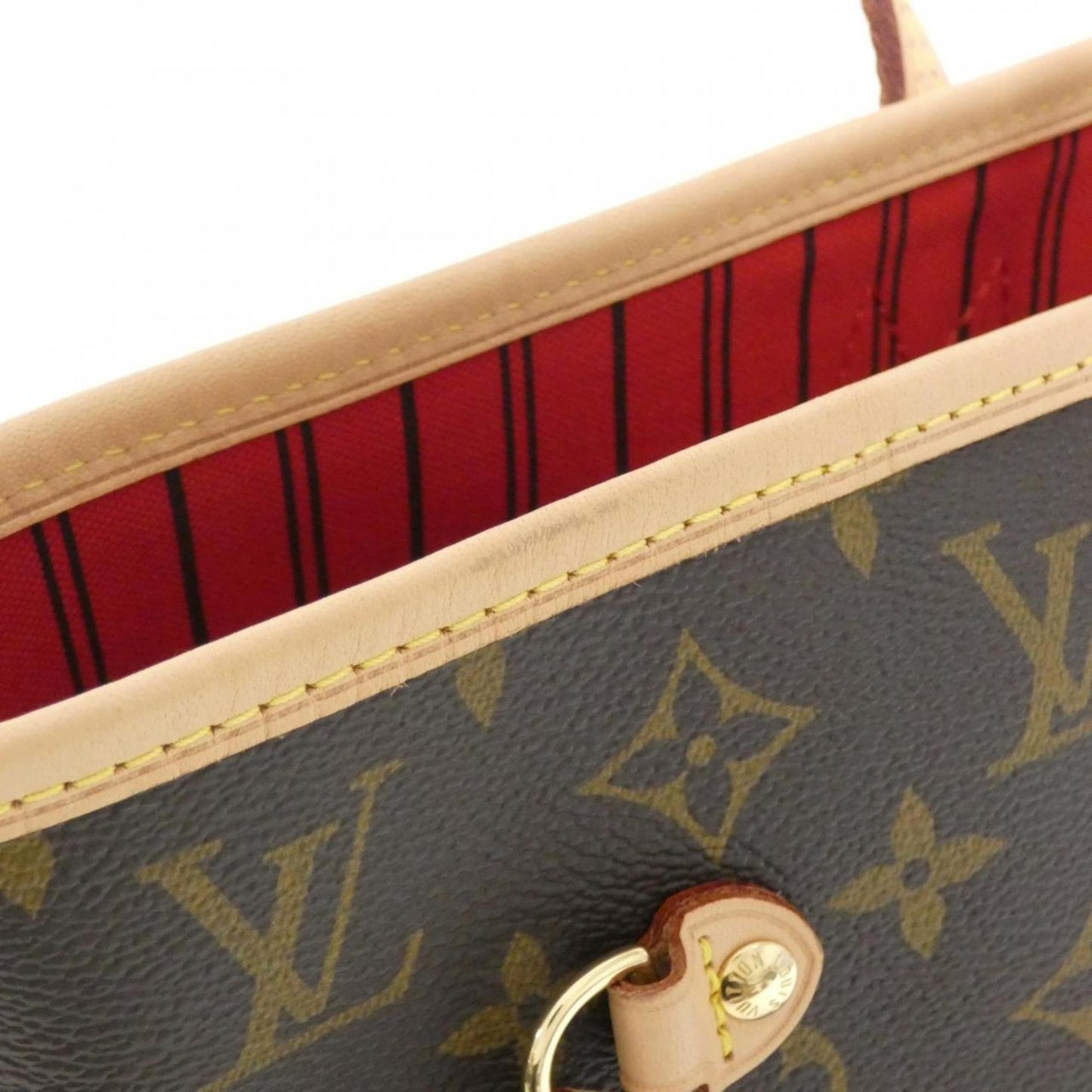 Louis Vuitton Coated Canvas Brown Handbags