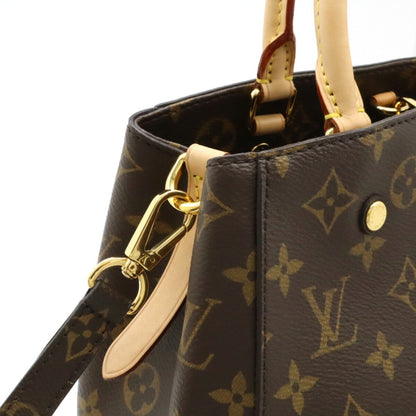Louis Vuitton Monogram Canvas Brown Handbags