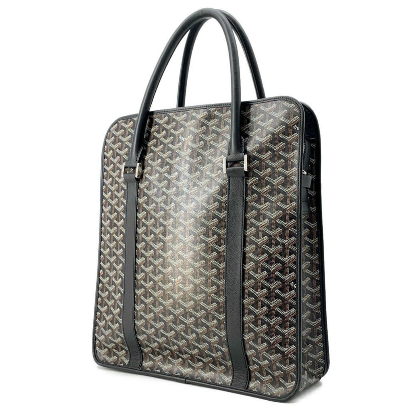 Goyard Pvc Black Tote Bags