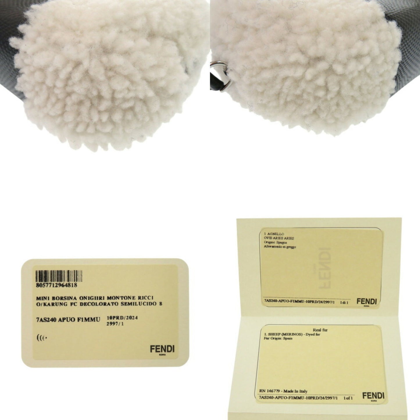 Fendi Others White Shoulder Bags