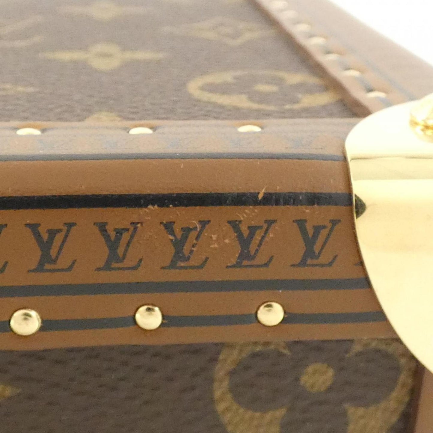 Louis Vuitton Coated Canvas Brown Handbags