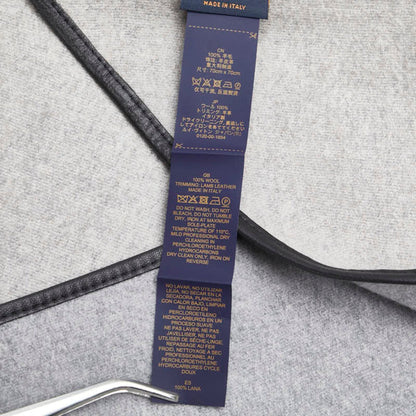 Louis Vuitton Wool Black Scarves