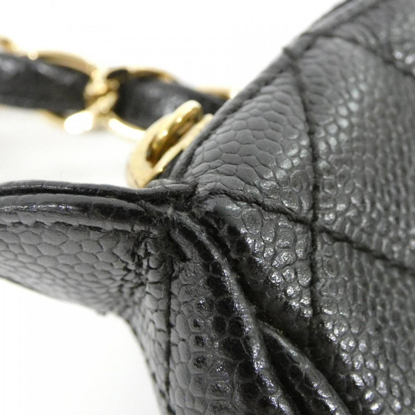 Chanel Calfskin Black Shoulder Bags