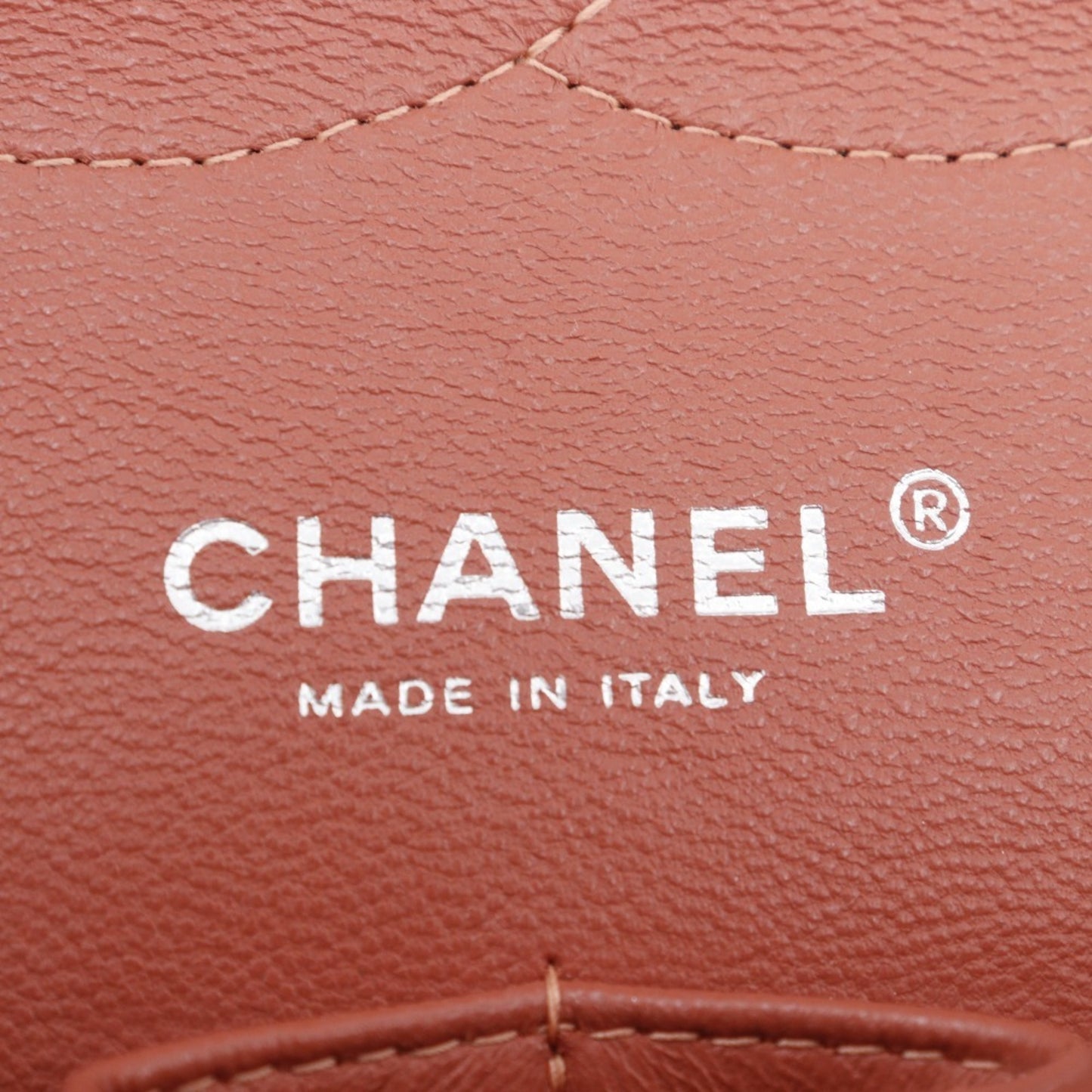 Chanel Calfskin Orange Shoulder Bags