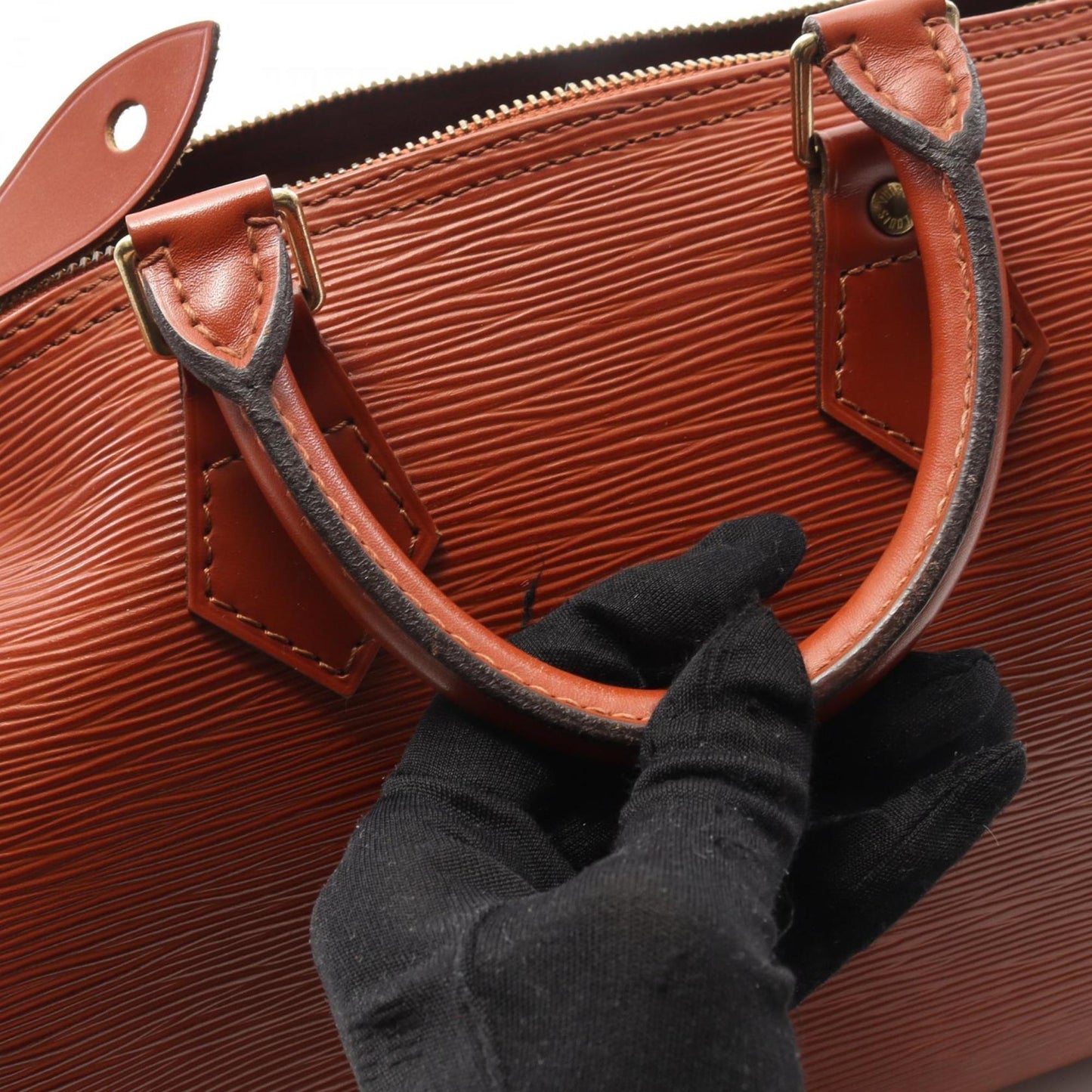 Louis Vuitton Epi Brown Handbags