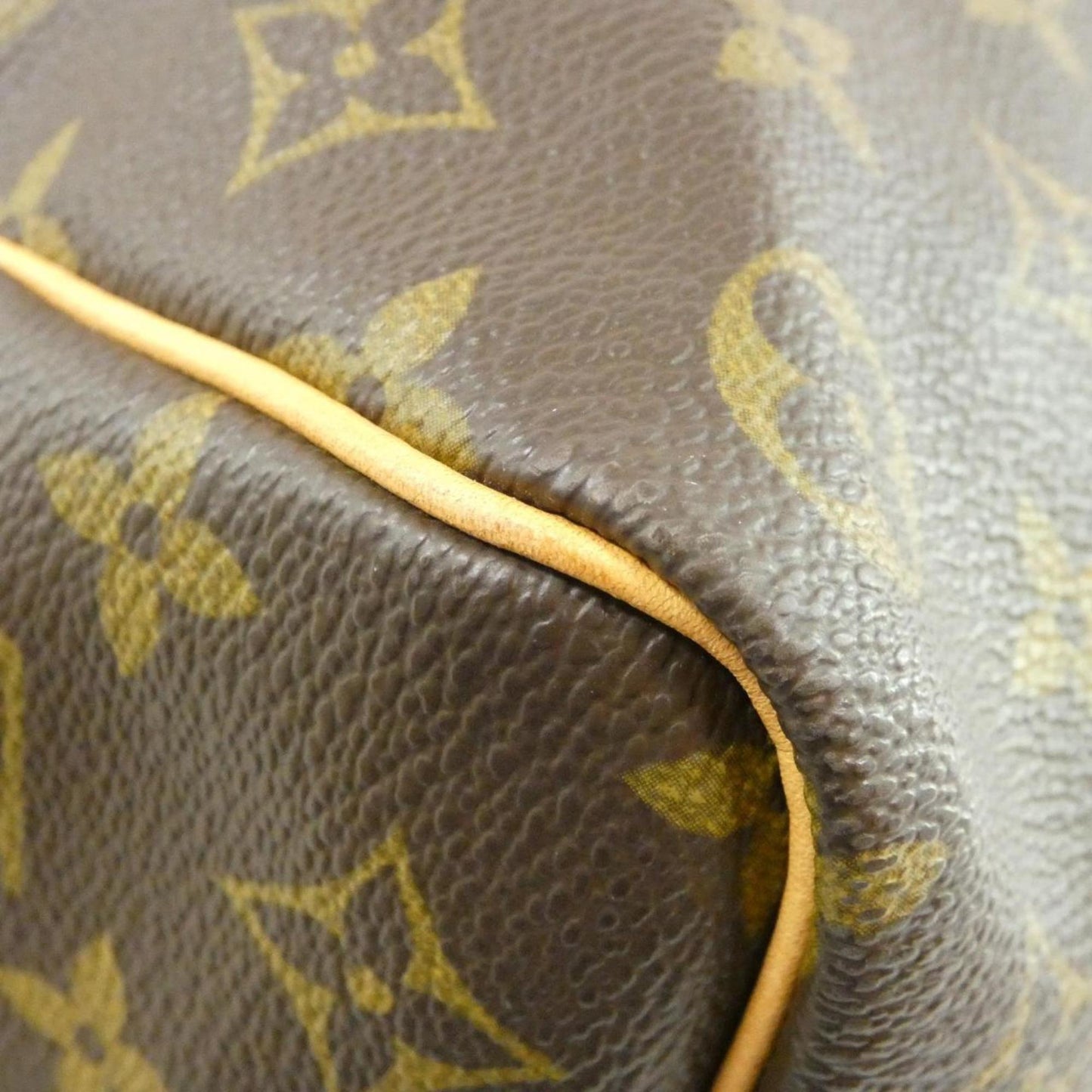 Louis Vuitton Coated Canvas Brown Travel Bags