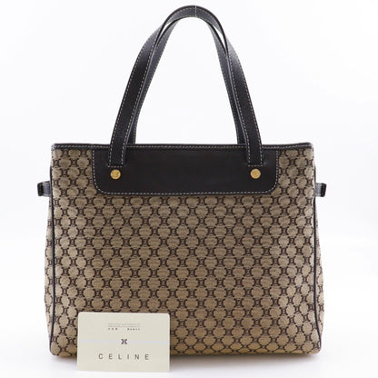 Celine Canvas Brown Handbags