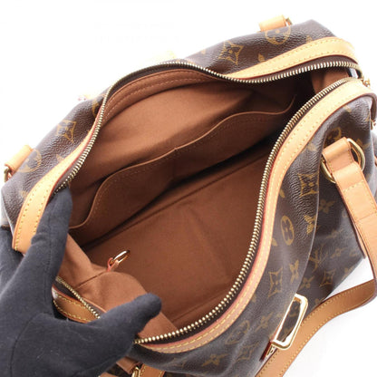 Louis Vuitton Coated Canvas Brown Shoulder Bags